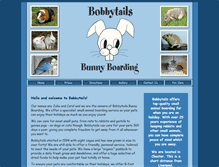 Tablet Screenshot of bobbytailsbunnyboarding.co.uk